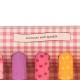 Konges Slojd GLITTER LIP GLOSS 5 PCS DISPLAY 10 PCS (KS102938 MULTI)