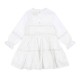 Konges Slojd ORCHID DRESS GOTS (KS103130 OPTIC WHITE)