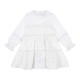 Konges Slojd ORCHID DRESS GOTS (KS103130 OPTIC WHITE)