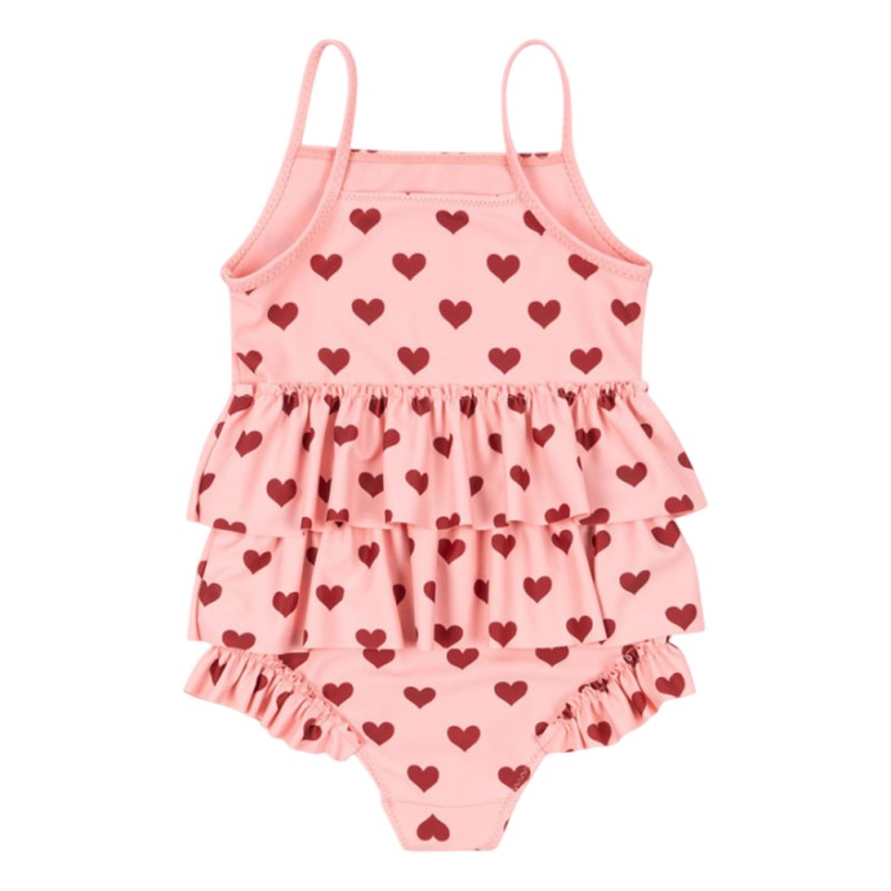 Konges Slojd MANUCA FRILL SWIMSUIT GRS (KS103264 AMOUR PINK)