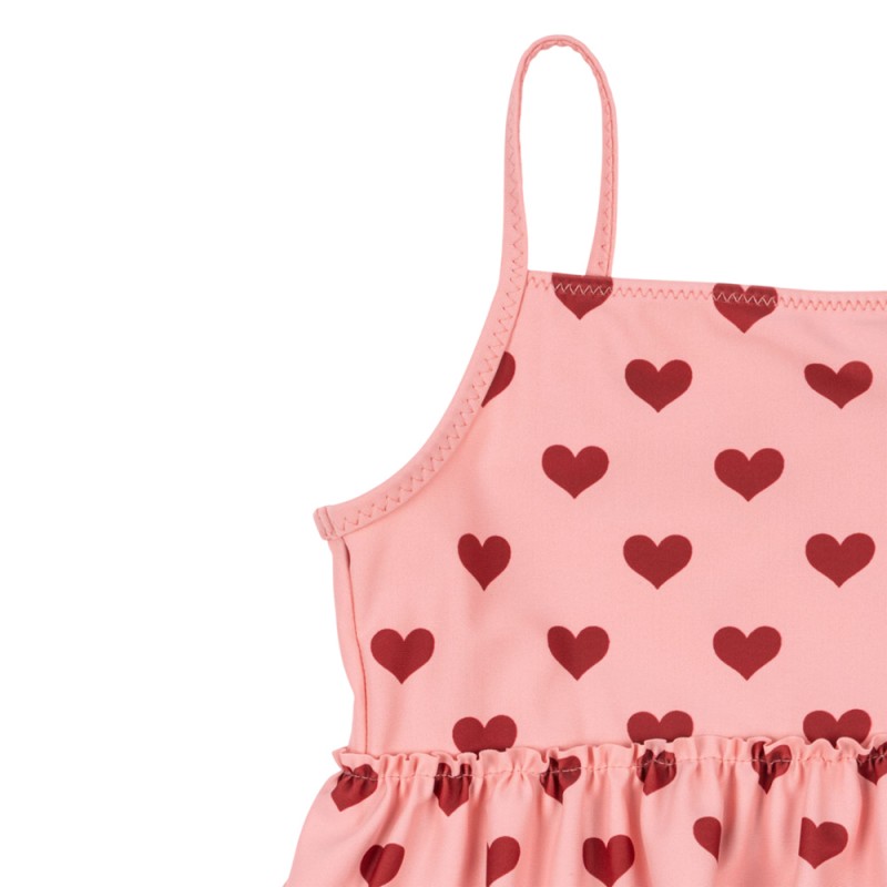 Konges Slojd MANUCA FRILL SWIMSUIT GRS (KS103264 AMOUR PINK)