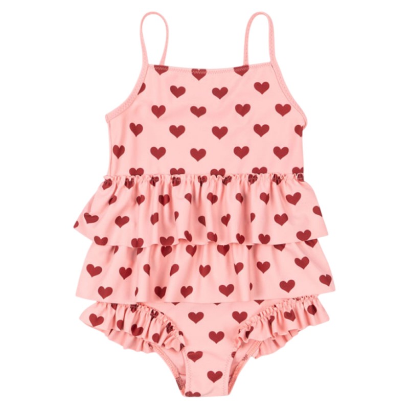 Konges Slojd MANUCA FRILL SWIMSUIT GRS (KS103264 AMOUR PINK)