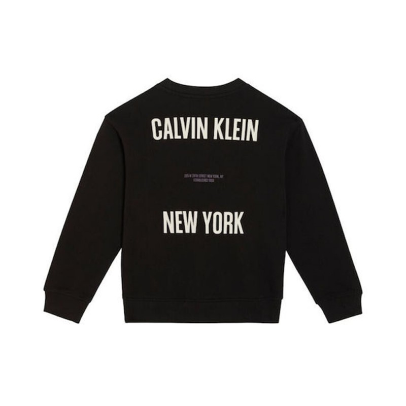 Calvin Klein BACK PRINT CN SWEATSHIRT (LVCKFJB34B BEH)