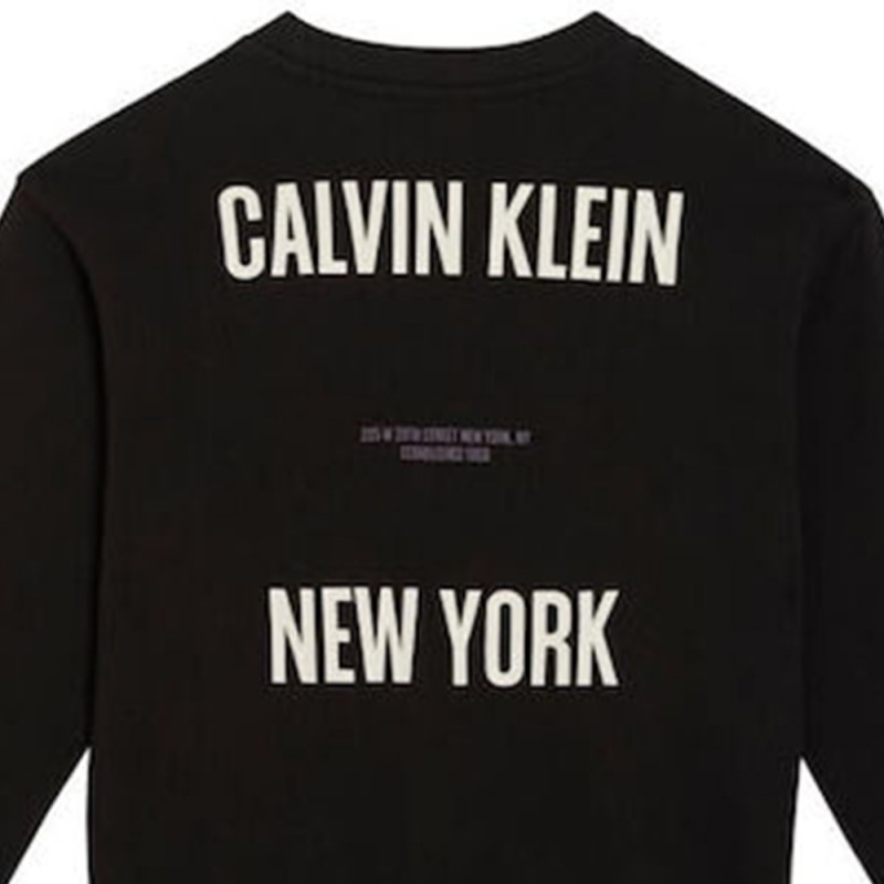 Calvin Klein BACK PRINT CN SWEATSHIRT (LVCKFJB34B BEH)