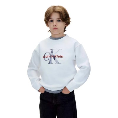 Calvin Klein FILLED MONOLOGO CN SWEATSHIRT (LVCKFJB35B YAF)
