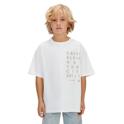 Calvin Klein SQUARE LOGO T-SHIRT (LVCKSJA02B YAF)