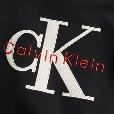 Calvin Klein MESH APPLIQUE SS T-SHIRT (LVCKSJA03B BEH)