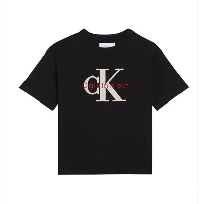 Calvin Klein MESH APPLIQUE SS T-SHIRT (LVCKSJA03B BEH)