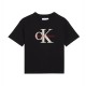 Calvin Klein MESH APPLIQUE SS T-SHIRT (LVCKSJA03B BEH)