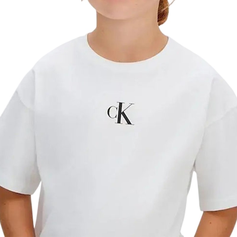 Calvin Klein CK LOGO BOXY T-SHIRT (LVCKSJA16G YAF)