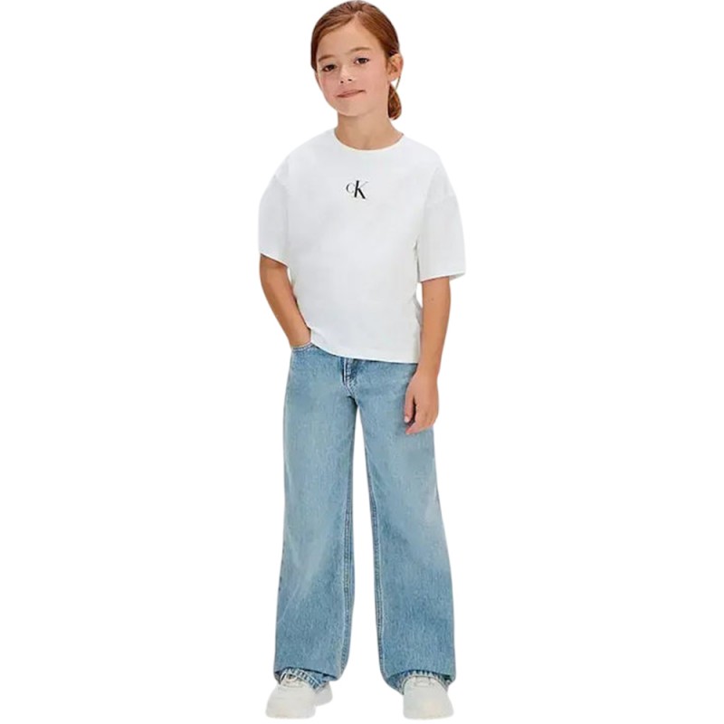 Calvin Klein CK LOGO BOXY T-SHIRT (LVCKSJA16G YAF)