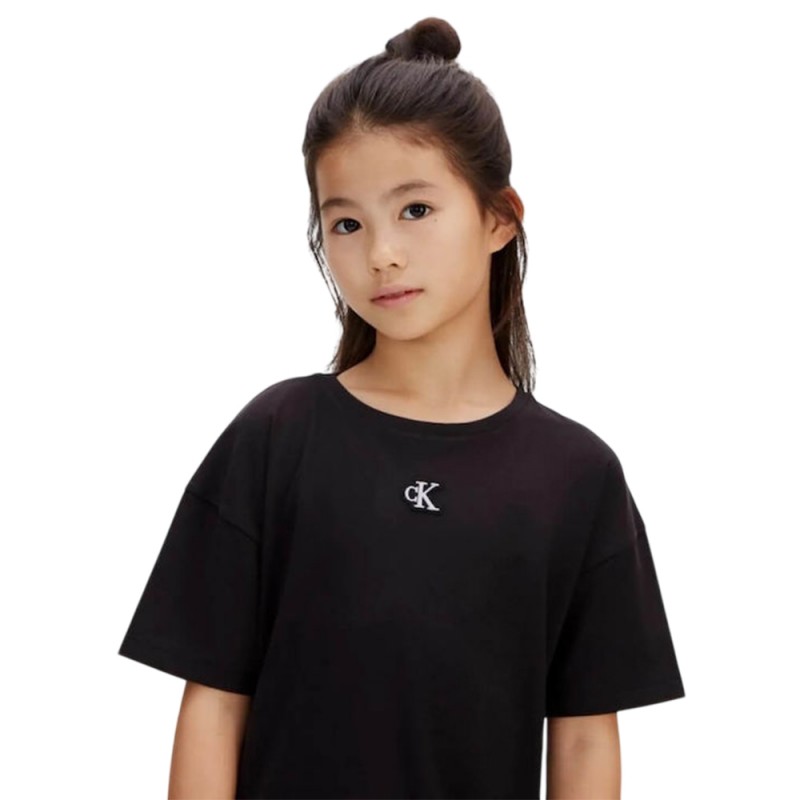 Calvin Klein CK MONOGRAM TEE DRESS (LVCKSJH05G BEH)