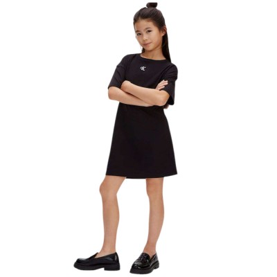 Calvin Klein CK MONOGRAM TEE DRESS (LVCKSJH05G BEH)