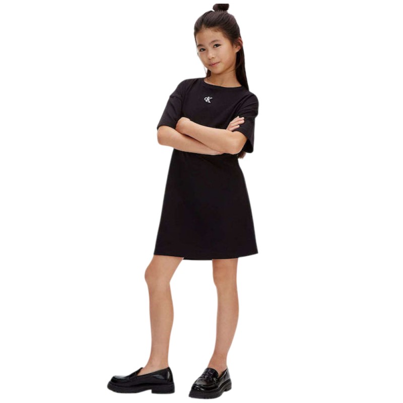 Calvin Klein CK MONOGRAM TEE DRESS (LVCKSJH05G BEH)