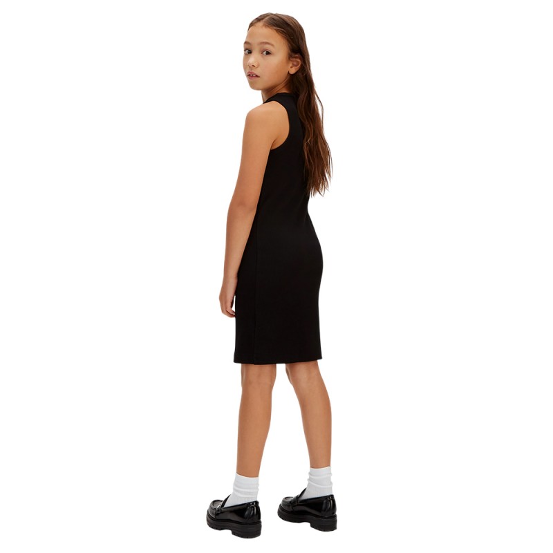 Calvin Klein RIB SLEEVELESS DRESS (LVCKSJH07G BEH)
