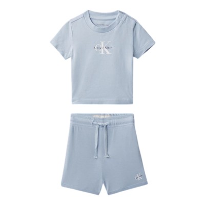 Calvin Klein 2Pc Knit Short Set (LVCKSJI09B C1O)