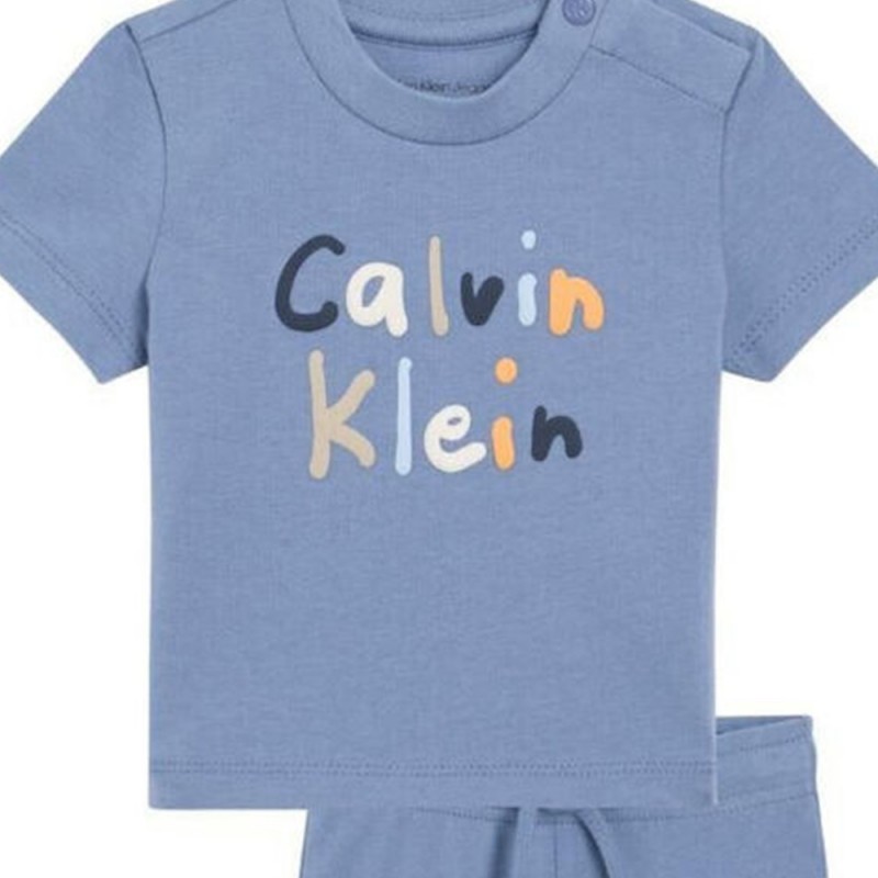 Calvin Klein 2Pc Knit Short Set (LVCKSJI11B C4I)