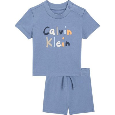 Calvin Klein 2Pc Knit Short Set (LVCKSJI11B C4I)