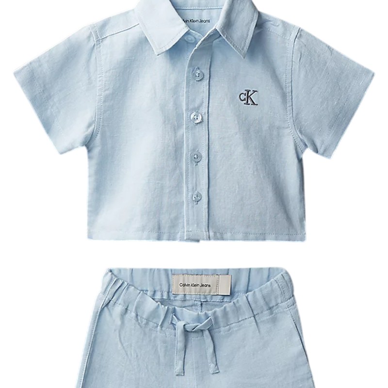 Calvin Klein WOVEN SHORT SET (LVCKSJI13B C1O)