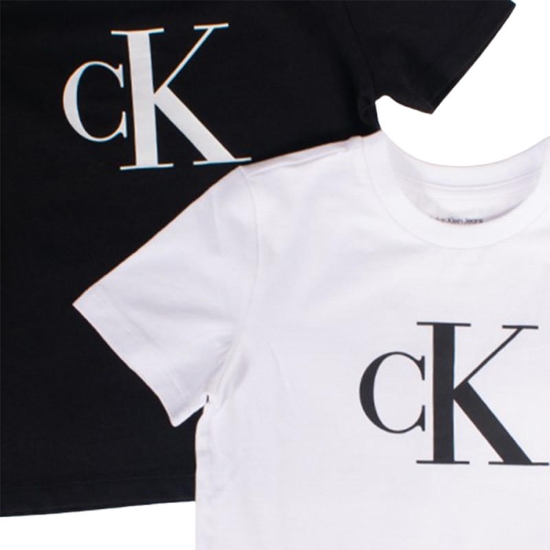 Calvin Klein 2PK CK LOGO SS T-SHIRT (LVCKSJI17B YAF)