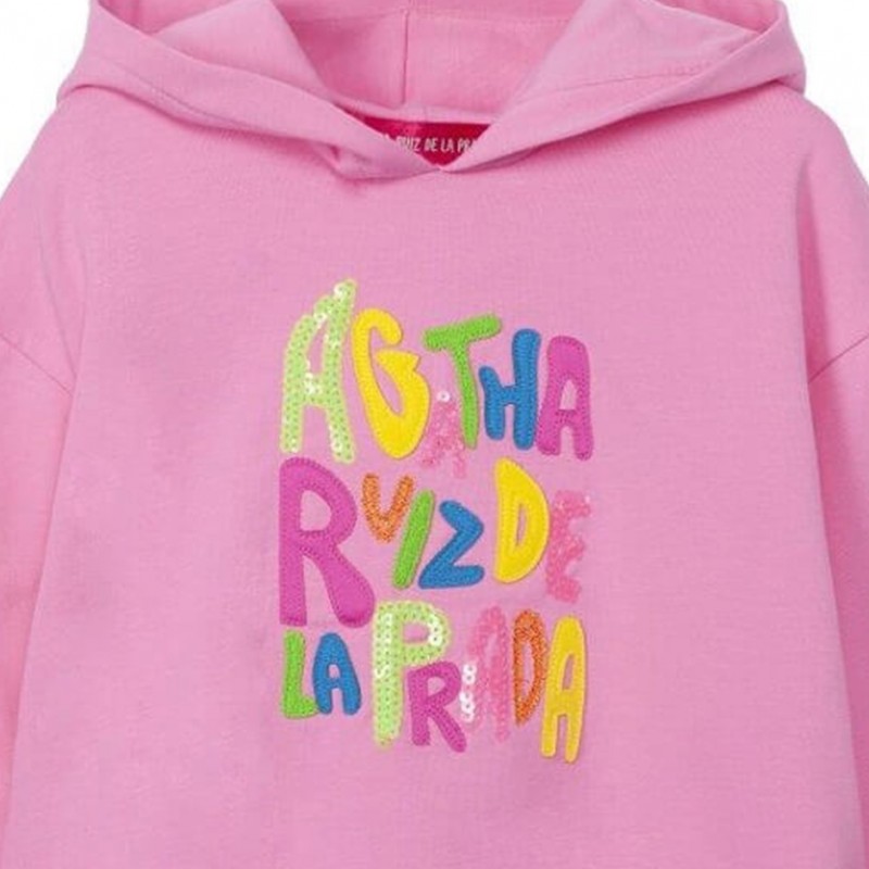 Agatha Ruiz de la Prada VIENA SWEAT-SHIRT ARP (PVSWS.0302 PINK)