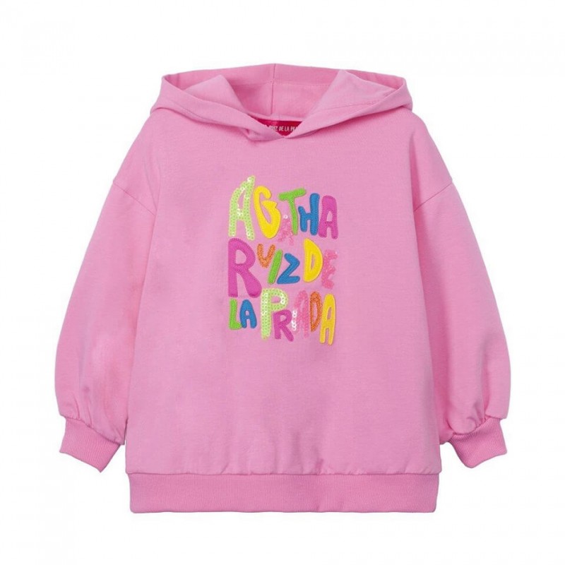 Agatha Ruiz de la Prada VIENA SWEAT-SHIRT ARP (PVSWS.0302 PINK)