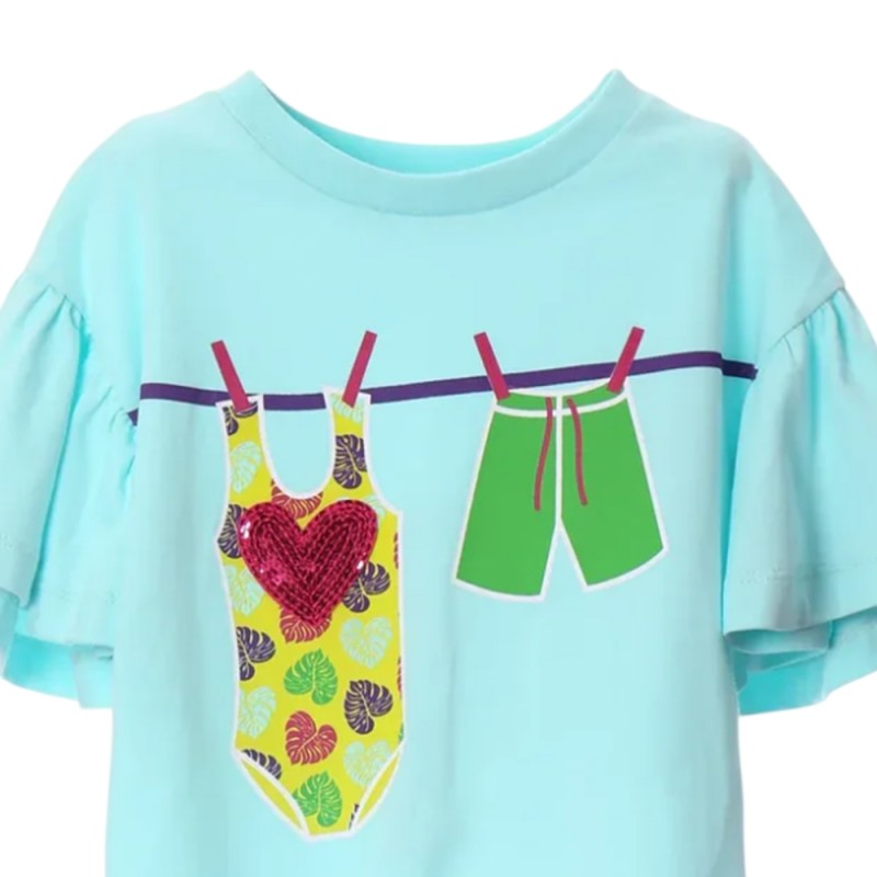 Agatha Ruiz de la Prada NASSAU T-SHIRT ARP (PVTSH.0484 LIGHT BLUE)